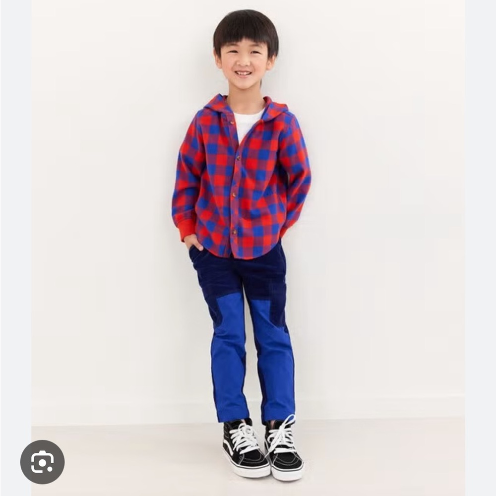 Hanna Andersson Ripstop Pants in Stretch Corduroy 6-7 Years - Picture 9 of 9